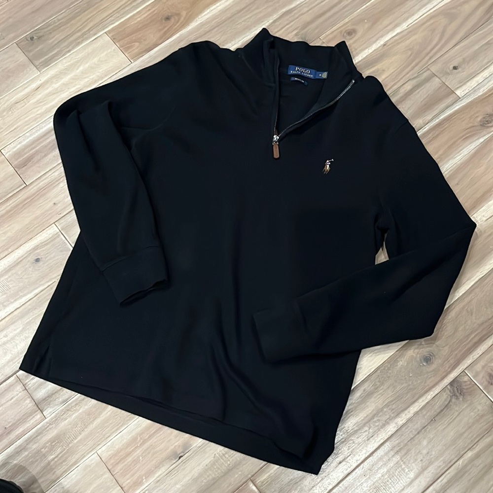 Quarter zip pullover
